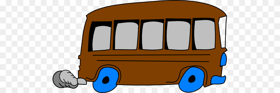 Bus Clipart Brown, Transportation, Vehicle, Minibus, Van Free Png Download