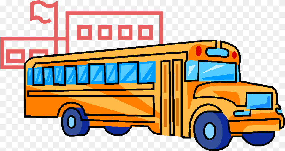 Bus Clipart School, School Bus, Transportation, Vehicle, Machine Png Image