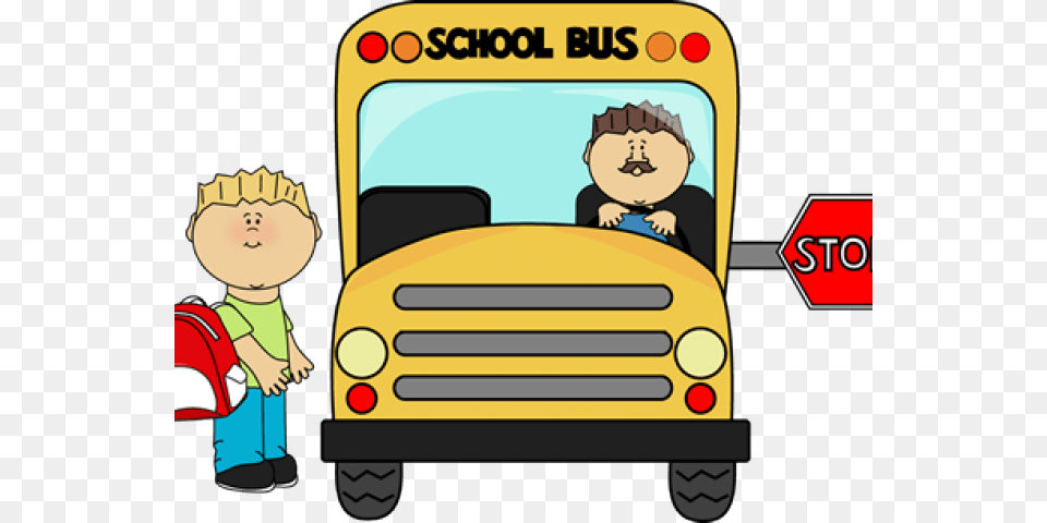 Bus Clipart Student School Bus Driver Clipart, School Bus, Transportation, Vehicle, Baby Png Image