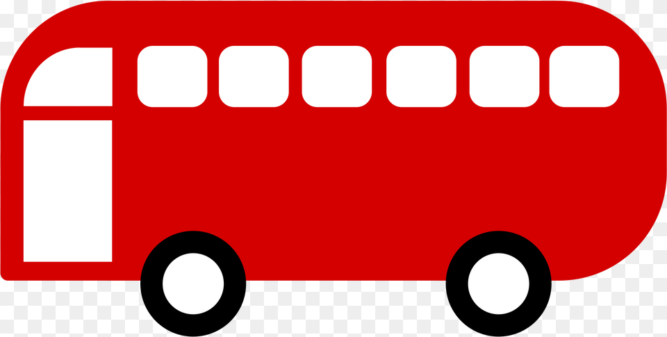 Bus Clipart Toy Bus Red Bus, Transportation, Vehicle, Moving Van, Van Free Png Download