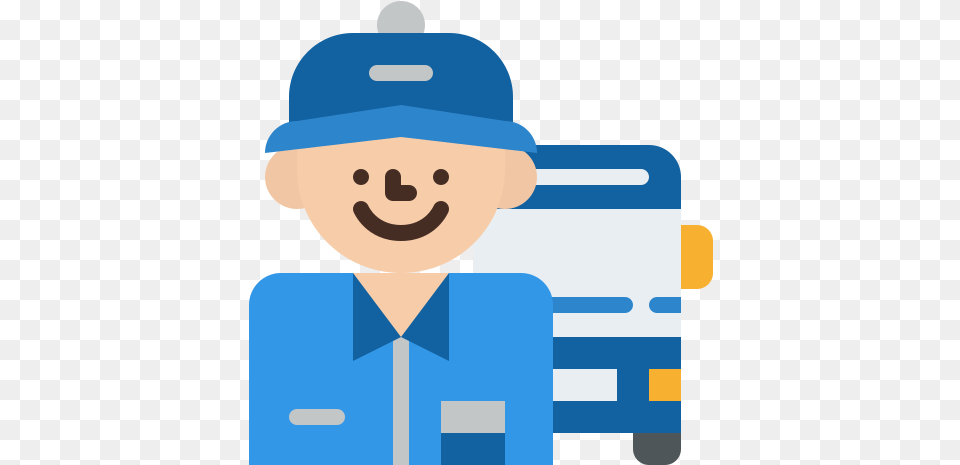 Bus Driver Free People Icons Bus Driver Icon, Clothing, Hat, Snowman, Snow Png