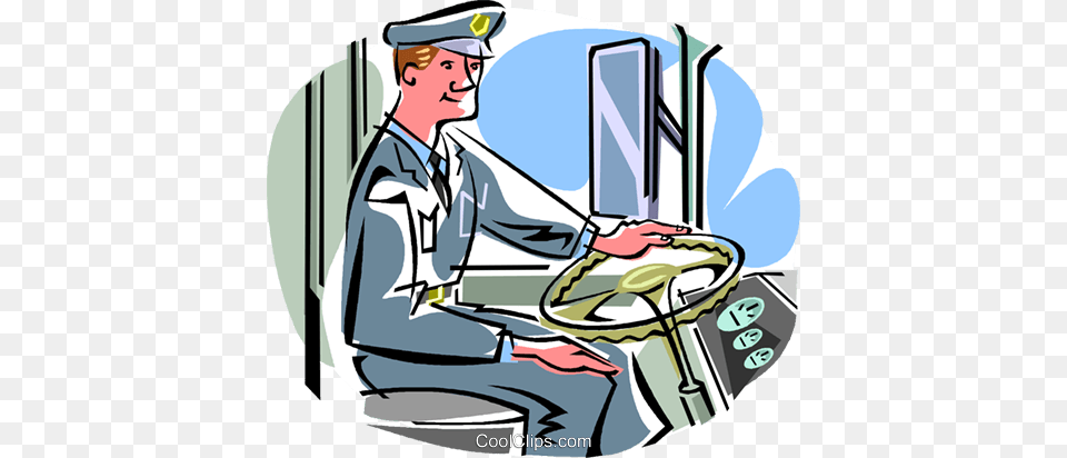 Bus Driver Royalty Free Vector Clip Art Illustration, Architecture, Building, Hospital, Adult Png