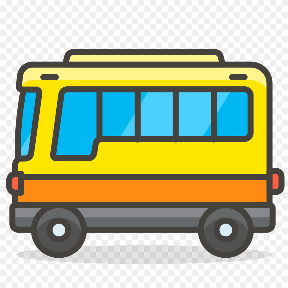 Bus Emoji Clipart, Transportation, Vehicle, Minibus, Van Png