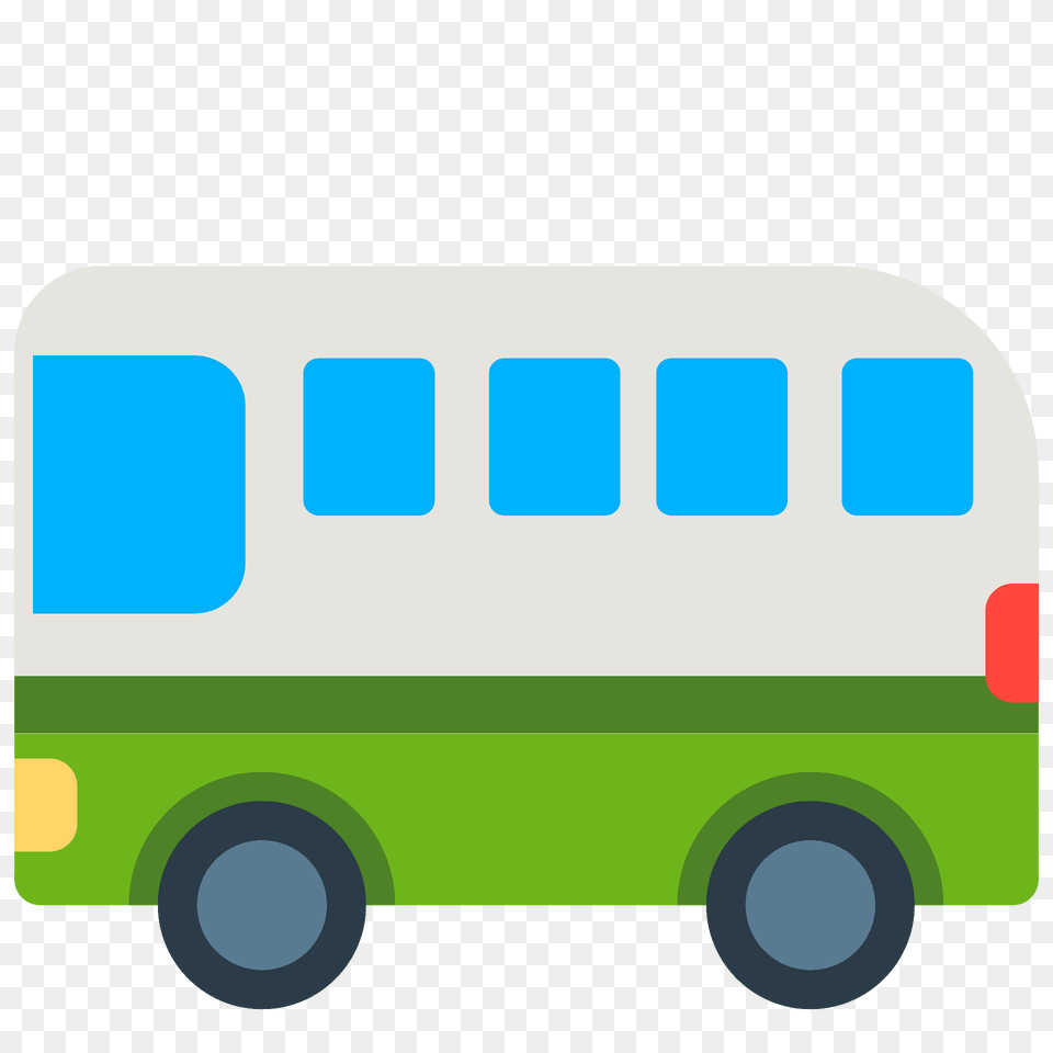 Bus Emoji Clipart, Transportation, Vehicle, Minibus, Van Free Png