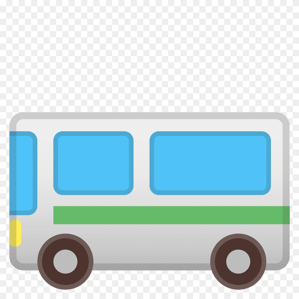 Bus Emoji Clipart, Minibus, Transportation, Van, Vehicle Free Transparent Png