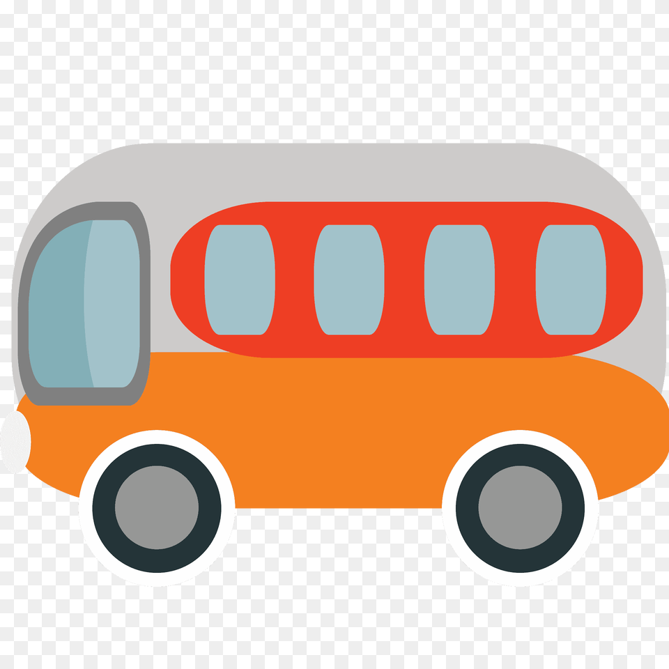 Bus Emoji Clipart, Transportation, Vehicle, Van, Minibus Free Transparent Png