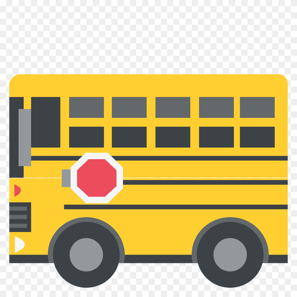 Bus Emoji Clipart, School Bus, Transportation, Vehicle, Moving Van Free Png Download