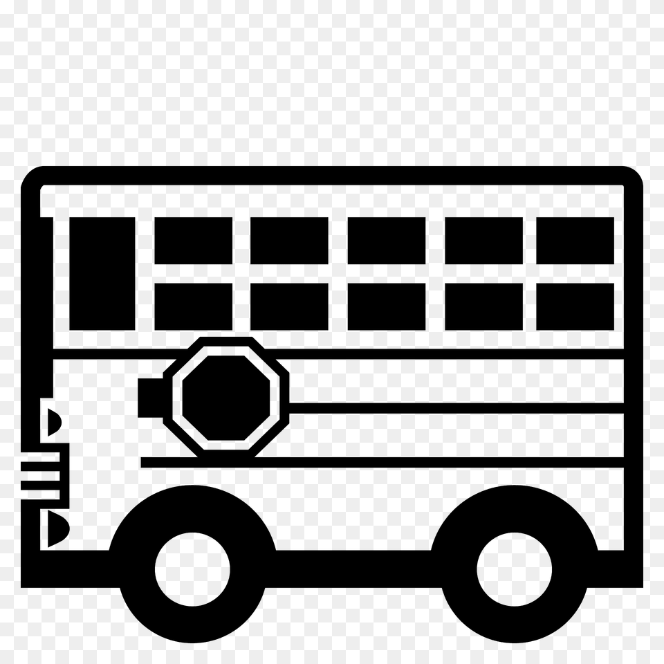 Bus Emoji Clipart, Transportation, Vehicle, Moving Van, Van Free Png Download