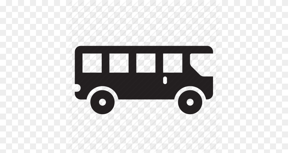 Bus Icon, Minibus, Transportation, Van, Vehicle Free Transparent Png