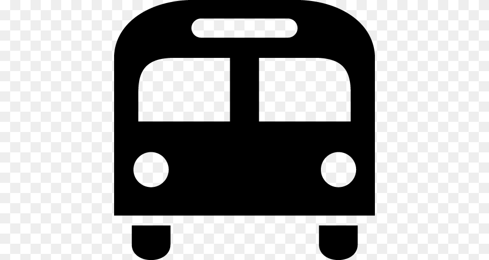 Bus Icon, Stencil, Bus Stop, Outdoors Free Png