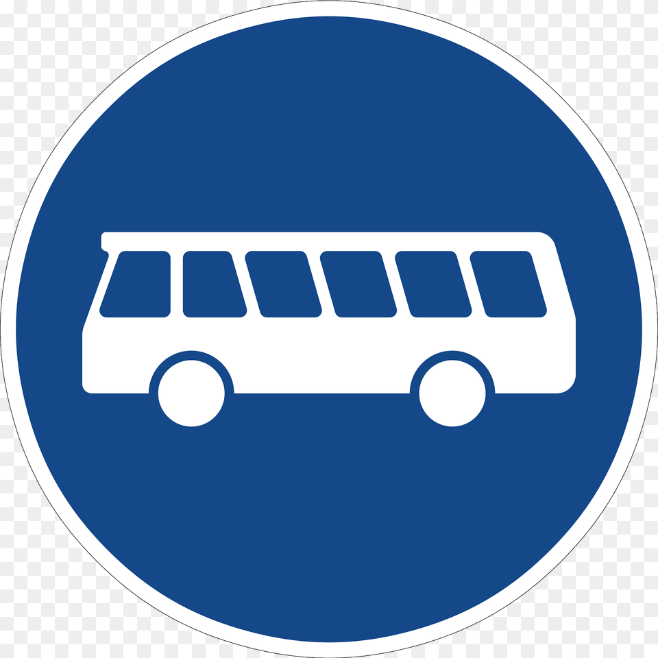 Bus Lane Clipart, Transportation, Vehicle, Disk, Minibus Free Transparent Png