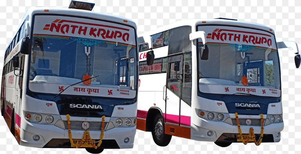 Bus Nathkrupa Travels Tour Bus Service, Transportation, Vehicle, Machine, Wheel Png