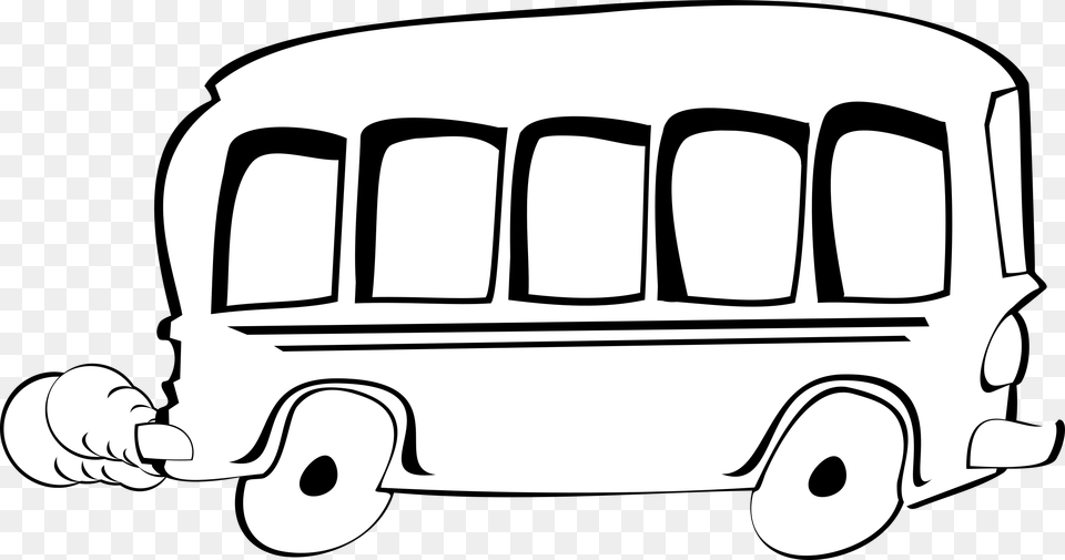 Bus Remixed Clip Art Royalty Back To School Coloring Book Cool Summer Days With, Minibus, Transportation, Van, Vehicle Free Png Download