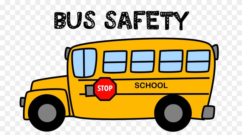 Bus Safety Clipart Clip Art, School Bus, Transportation, Vehicle Png Image