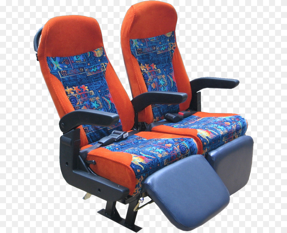 Bus Seat Seat Bus, Chair, Cushion, Furniture, Home Decor Png