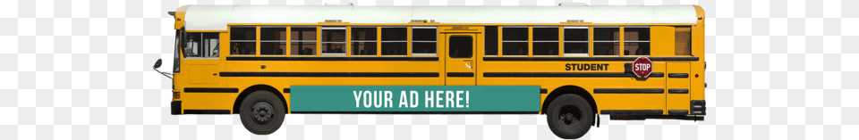 Bus Side Small, School Bus, Transportation, Vehicle, Person Free Png Download