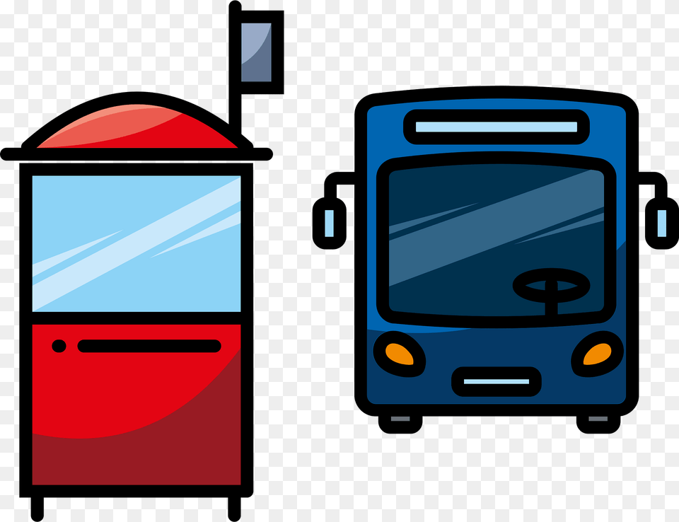 Bus Stop Clipart, Bus Stop, Outdoors, Transportation, Vehicle Free Transparent Png