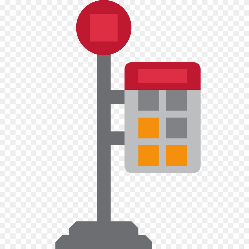 Bus Stop Emoji Clipart, Bus Stop, Outdoors, Sign, Symbol Free Transparent Png