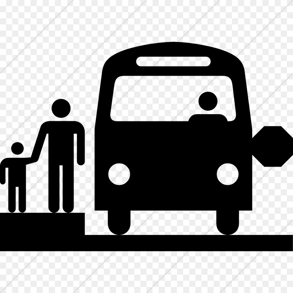 Bus Stop Icons, Gray Free Png Download