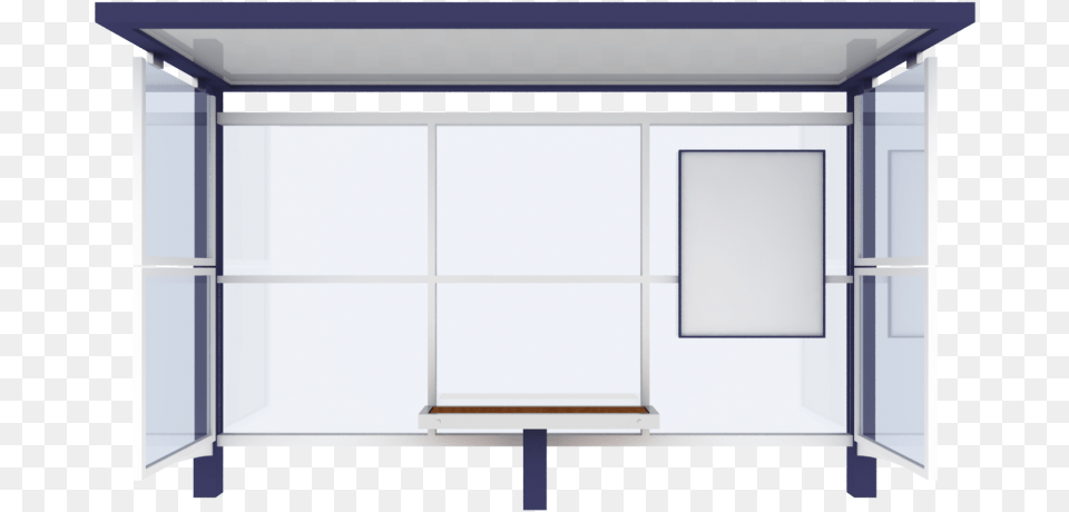 Bus Stop Shelter, Door, Bus Stop, Outdoors, Furniture Png Image