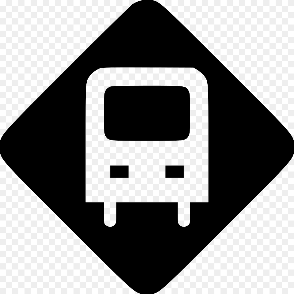 Bus Stop Sign Bus Stop Icon, Symbol, Road Sign, Ammunition, Grenade Free Transparent Png