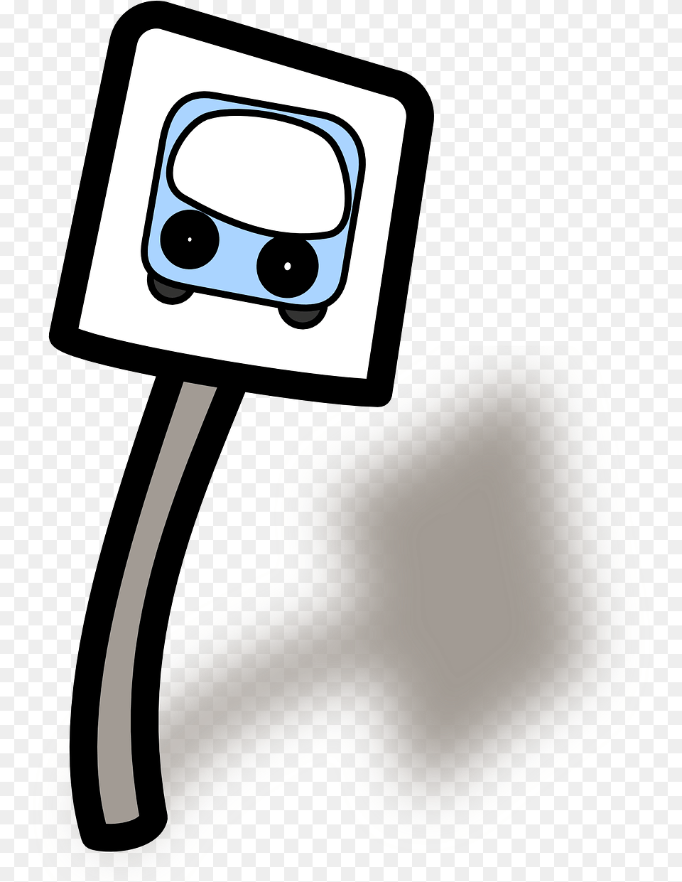 Bus Stop Sign Clipart, Electronics, Adapter, Machine, Wheel Free Png