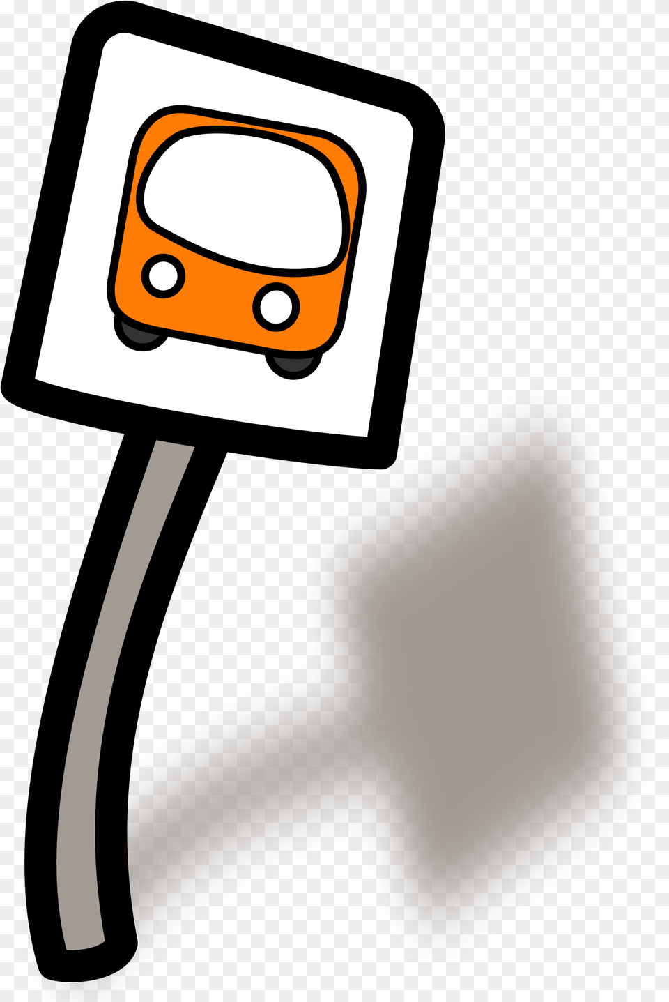 Bus Stop Sign Clipart Bus Stop, Adapter, Electronics, Plug Free Transparent Png