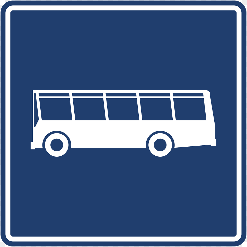 Bus Stop Sign In Colombia Clipart, Transportation, Vehicle, Minibus, Van Free Transparent Png
