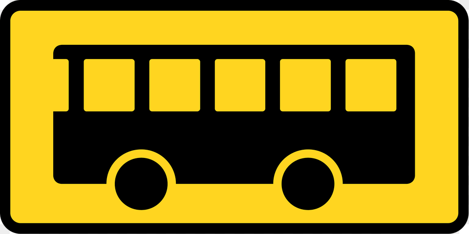 Bus Stop Sign In Denmark Clipart, Transportation, Vehicle, School Bus, Scoreboard Free Transparent Png