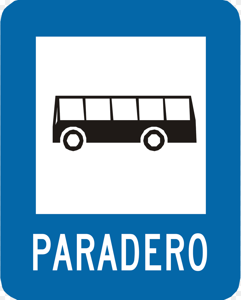 Bus Stop Sign In Peru Clipart, Transportation, Vehicle, Minibus, Van Free Png