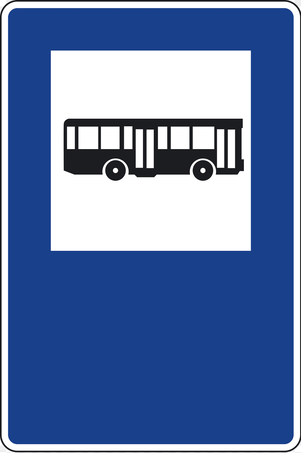 Bus Stop Sign In Spain Clipart, Symbol, Machine, Wheel, Transportation Free Png