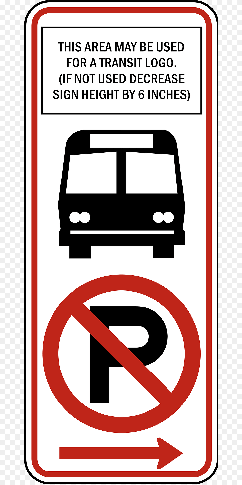 Bus Stop Sign In United States Clipart, Symbol, Road Sign Free Png