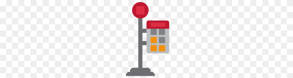 Bus Stop Signal Schedule Emoj Symbol Icon Png