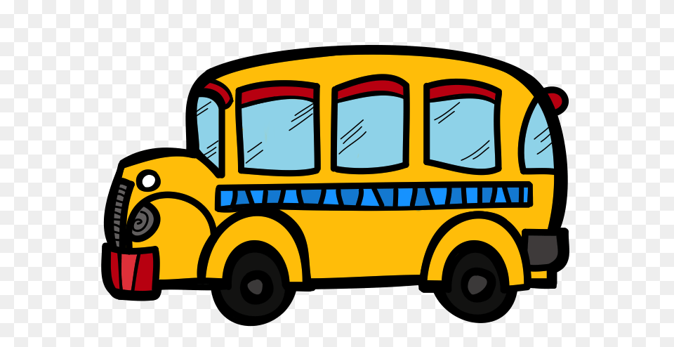 Bus Van Cliparts, School Bus, Transportation, Vehicle, Car Free Png Download