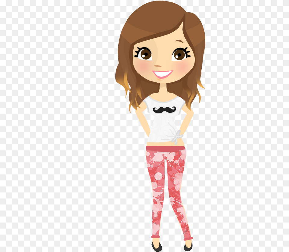 Buscar Con Google Cartoon Girl, Clothing, Pants, Person, Face Free Png