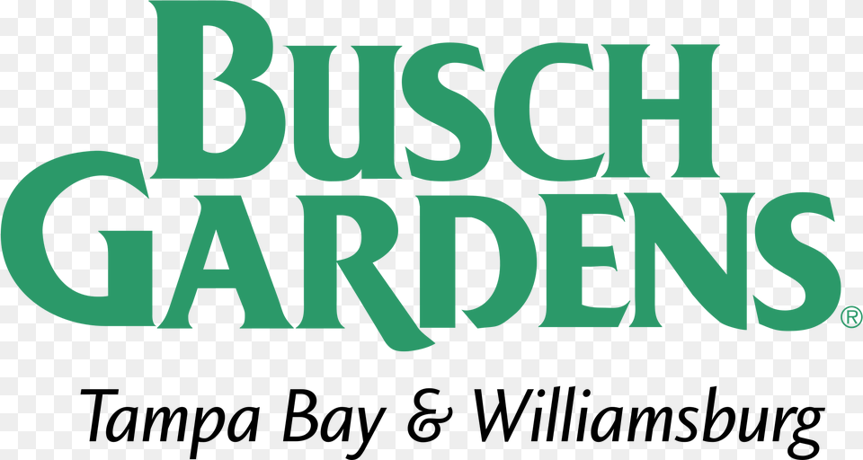 Busch Gardens Logo Transparent Vertical, Green, Text Free Png