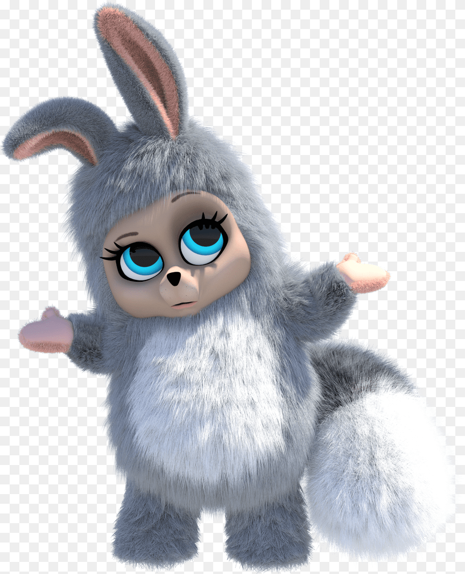 Bush Baby Bush Babies Animated, Toy, Plush, Face, Head Png