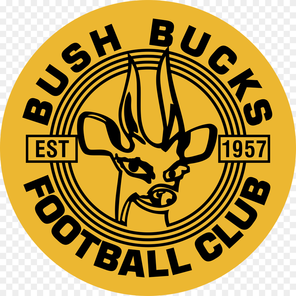 Bush Bucks Fc Logo Transparent Vector, Emblem, Symbol Png Image