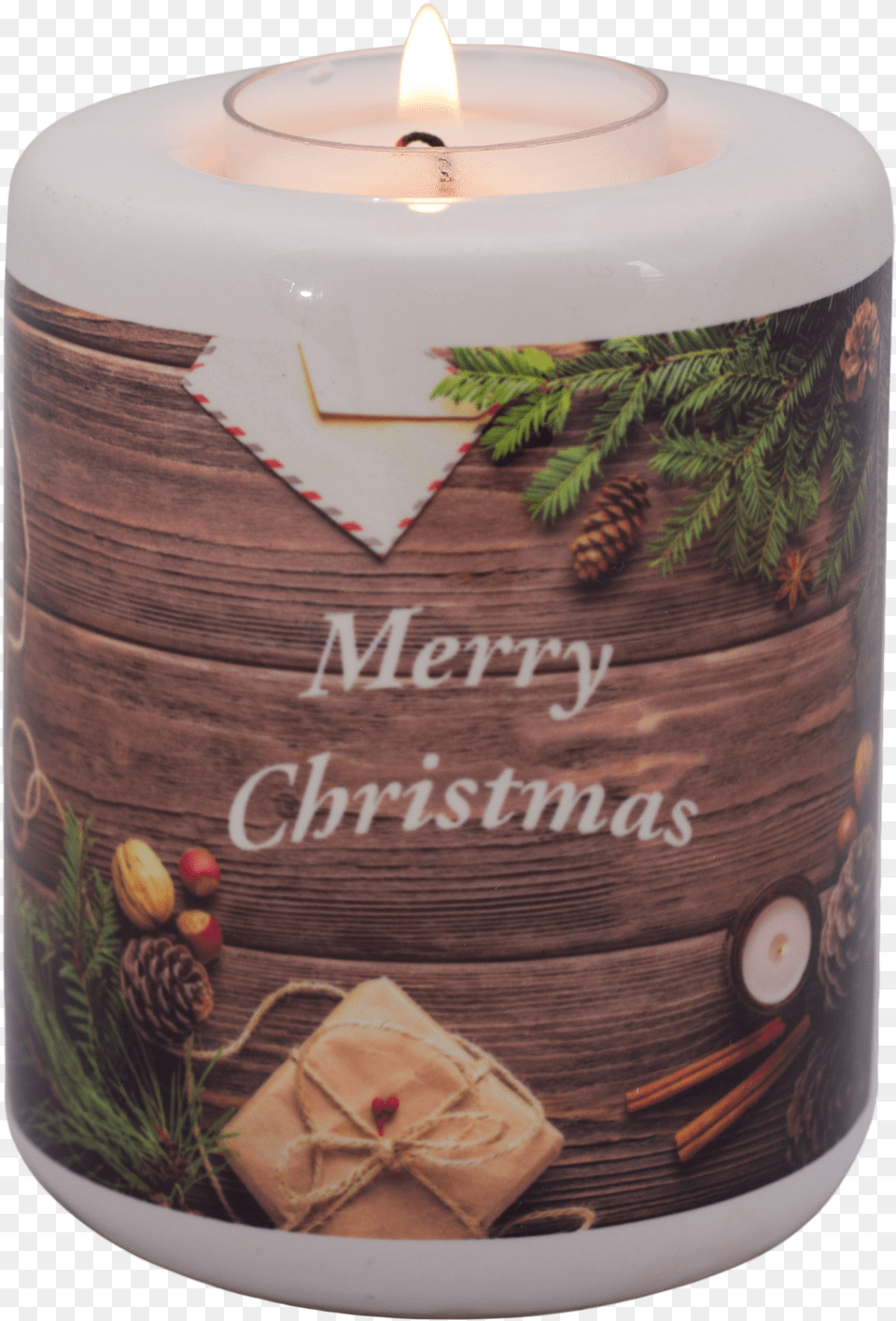 Bush Christmas Candle Holder Cute Wood Background Winter, Birthday Cake, Cake, Cream, Dessert Free Png