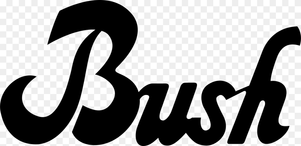 Bush Logo, Gray Png