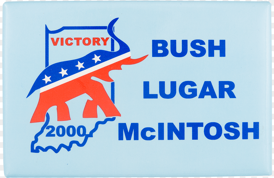 Bush Lugar Mcintosh 2000 Bush Lugar Mcintosh Indiana Coattail Campaign, Advertisement, Text, Aircraft, Airplane Png