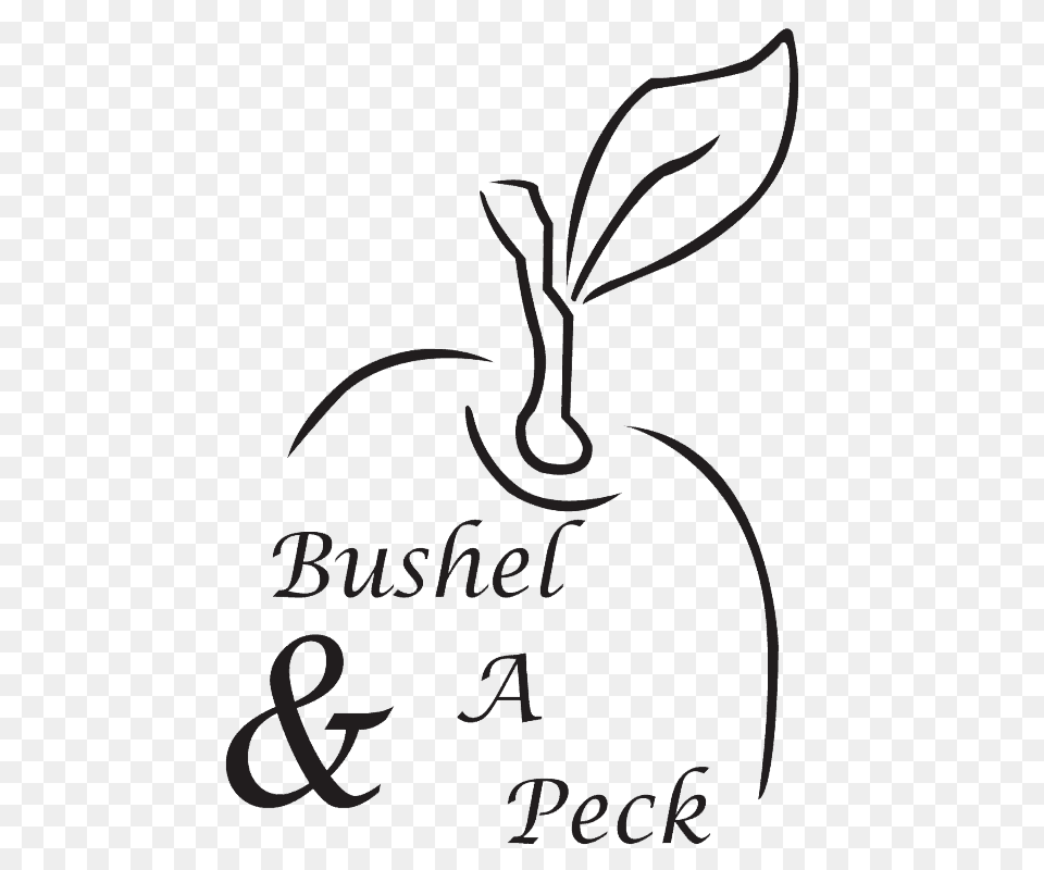 Bushel And A Peck Bakery, Calligraphy, Handwriting, Text, Bow Free Transparent Png