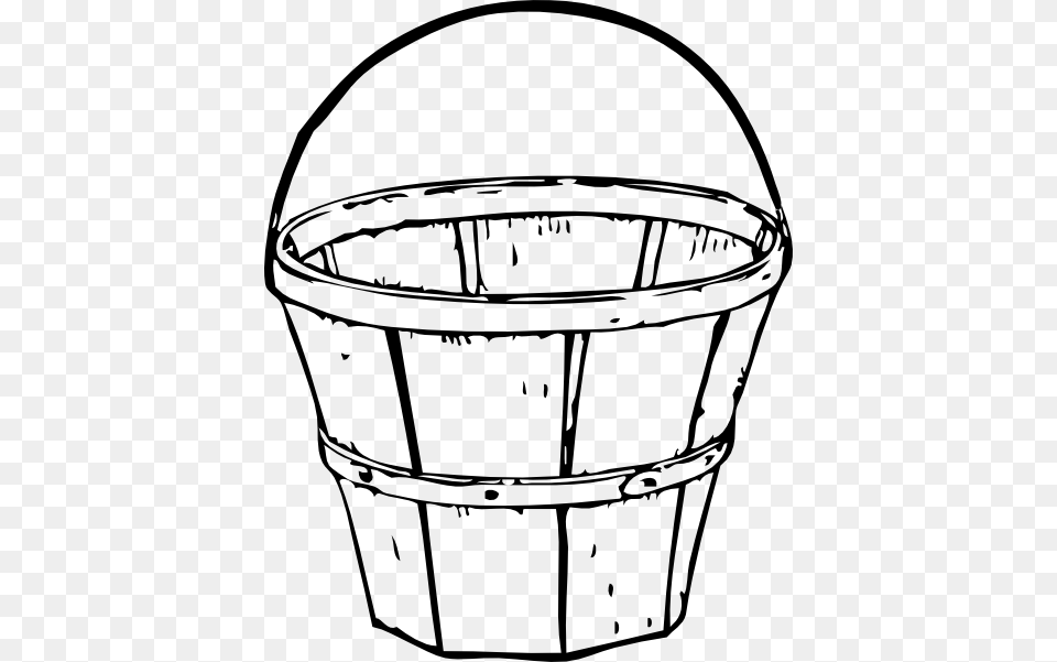 Bushel Basket Clip Art, Bucket Png Image