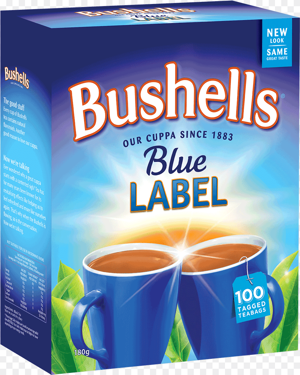 Bushells Blue Label Bushells Blue Label Tea, Cup, Beverage, Advertisement Png Image