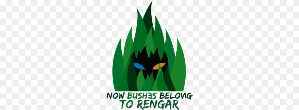 Bushes Belong To Rengar Vamos Rafa, Green, Logo, Symbol Png Image