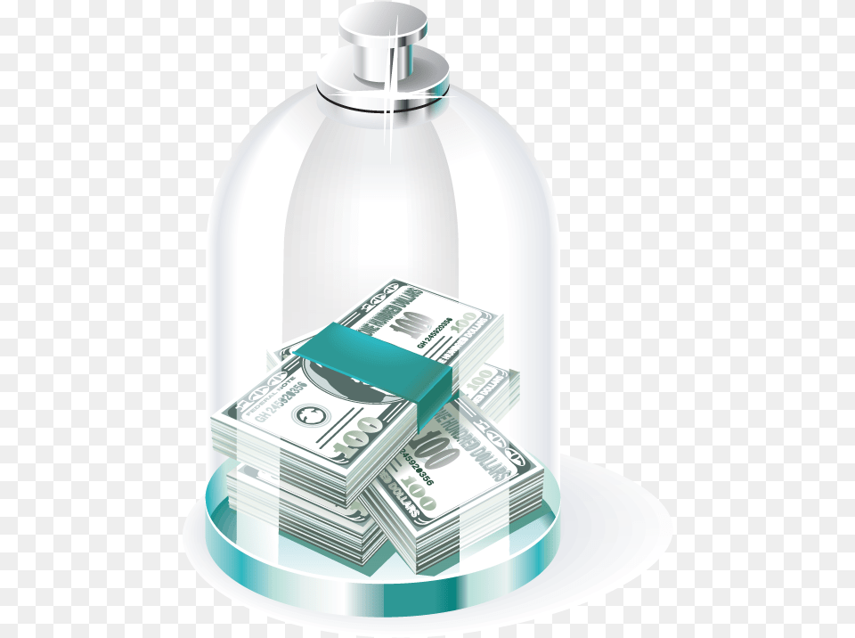 Business 10 Creative Finance Ads, Bottle, Shaker, Money Free Png