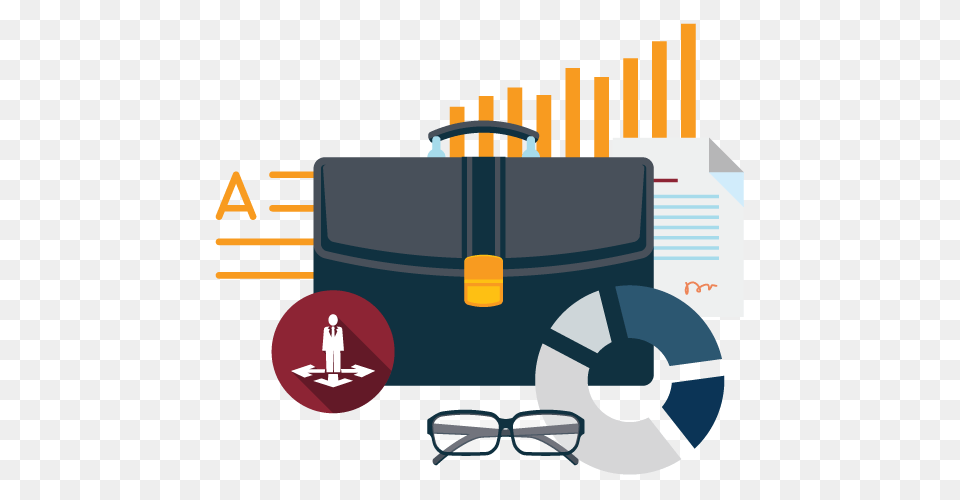 Business Background Bag, Bulldozer, Machine, Accessories Png Image