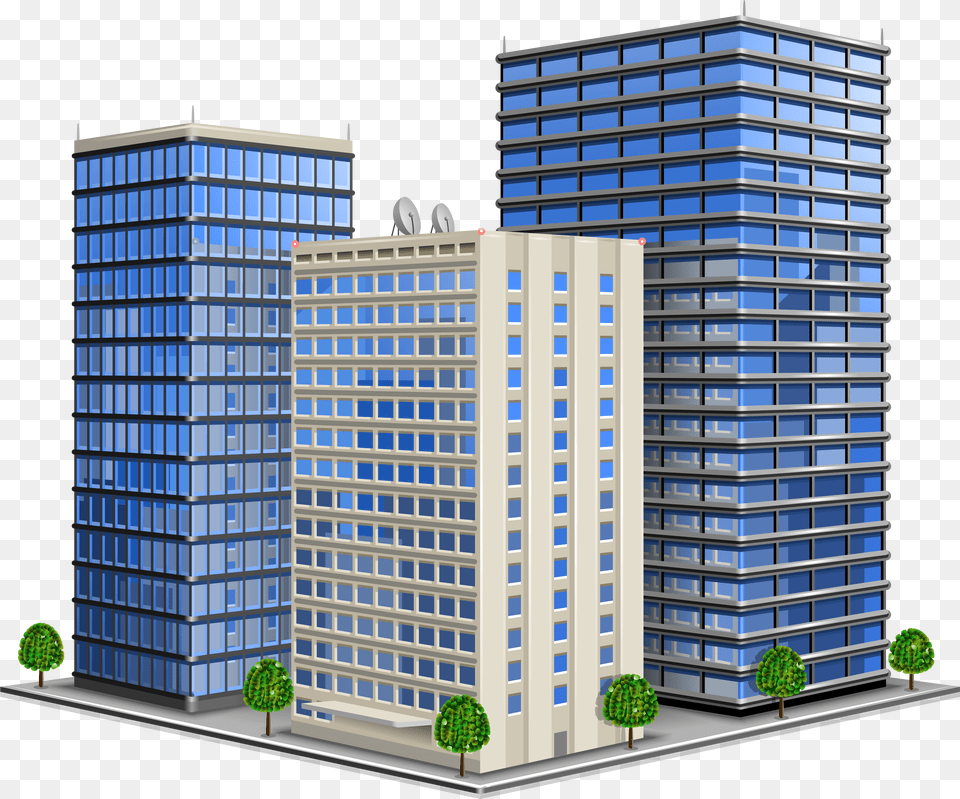Business Building Vector Office Building Vector, Architecture, City, Condo, High Rise Free Png