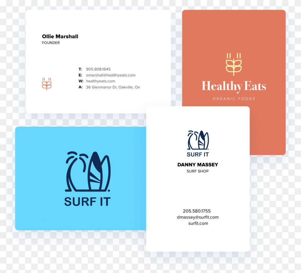 Business Card Designs On Looka Graphic Design, Paper, Text, Business Card Png