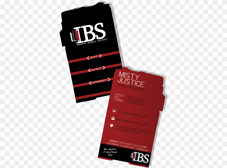 Business Card Mock Up For Ibs Copiers Flyer, Advertisement, Paper, Poster, Text Png